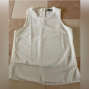 Dressy white tank